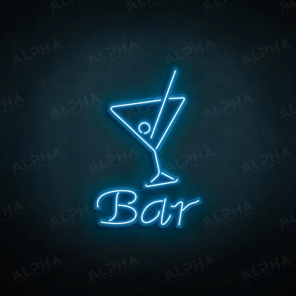 Bar neon sign - V3