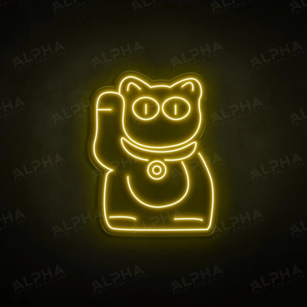 China Cat neon sign