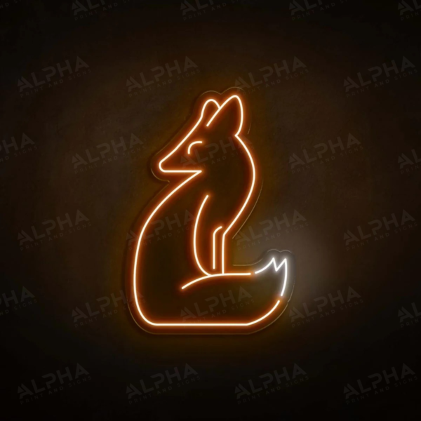 Fox Neon Sign