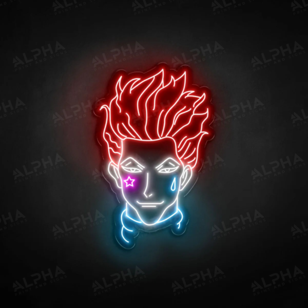 Hisoka Hunter neon sign - V2