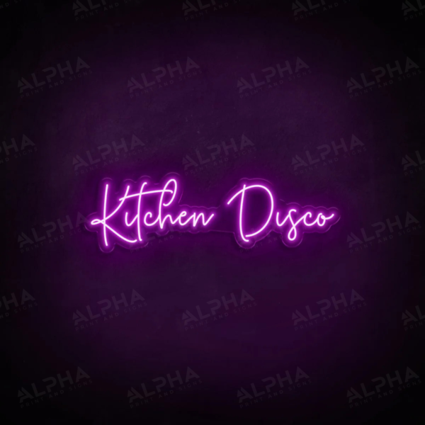 Kitchen Disco neon sign