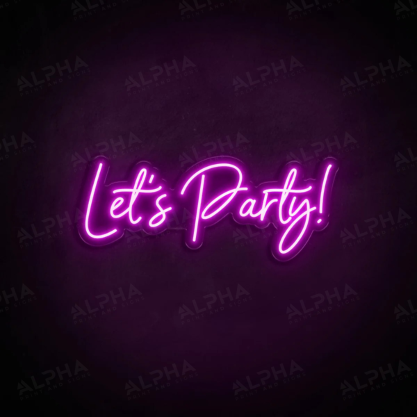 Little Party neon sign - V2