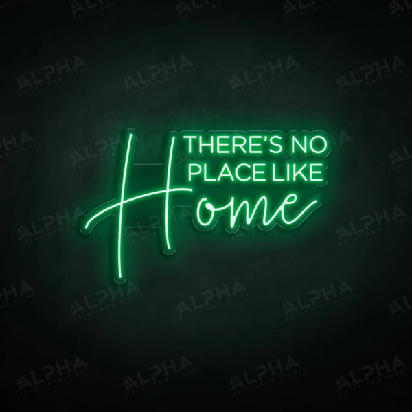 No Place neon sign