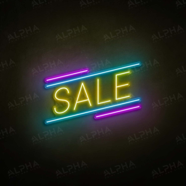 Sale neon sign V8