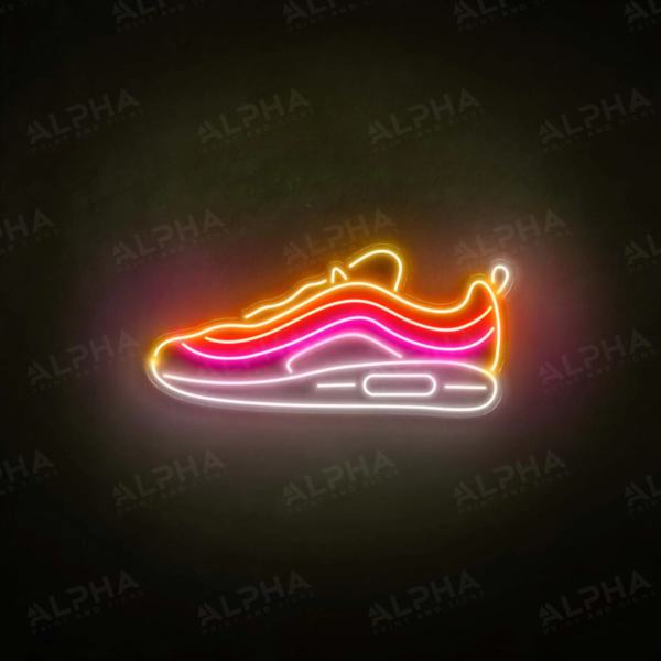 Trainer neon sign