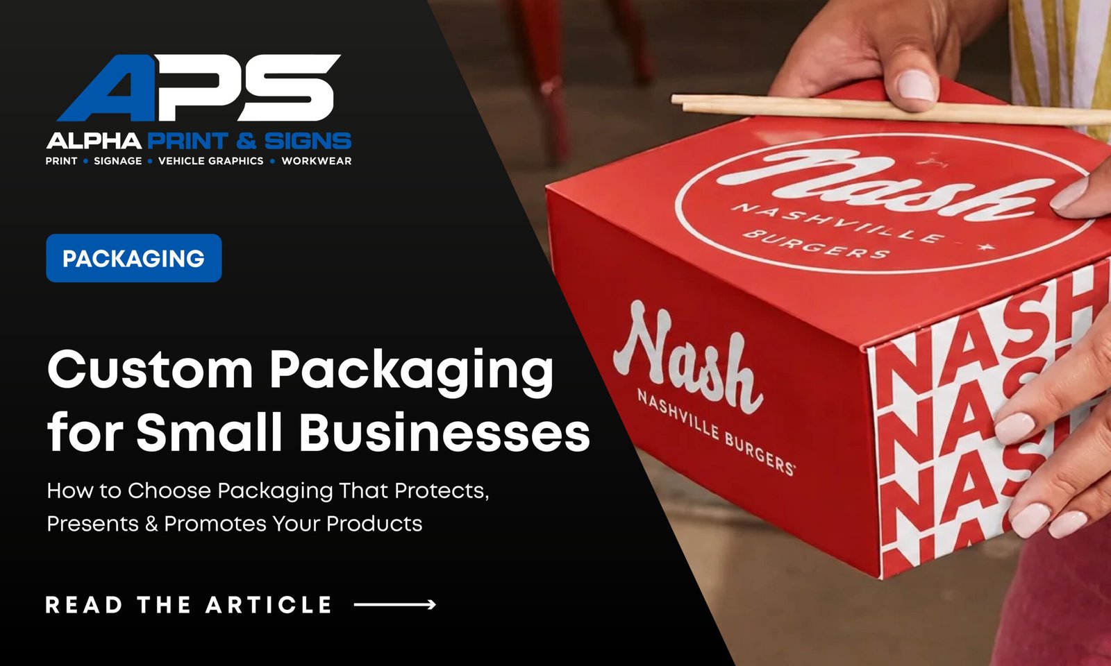Custom packaging for small business UK with professional printed branding