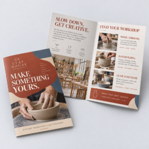 Half Fold Flyers & Leaflets