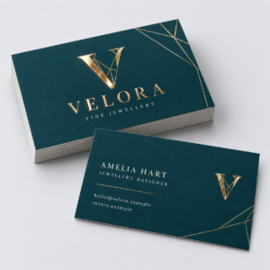 Foil Business Cards