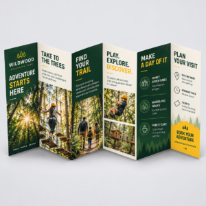 Concertina Fold Flyers & Leaflets